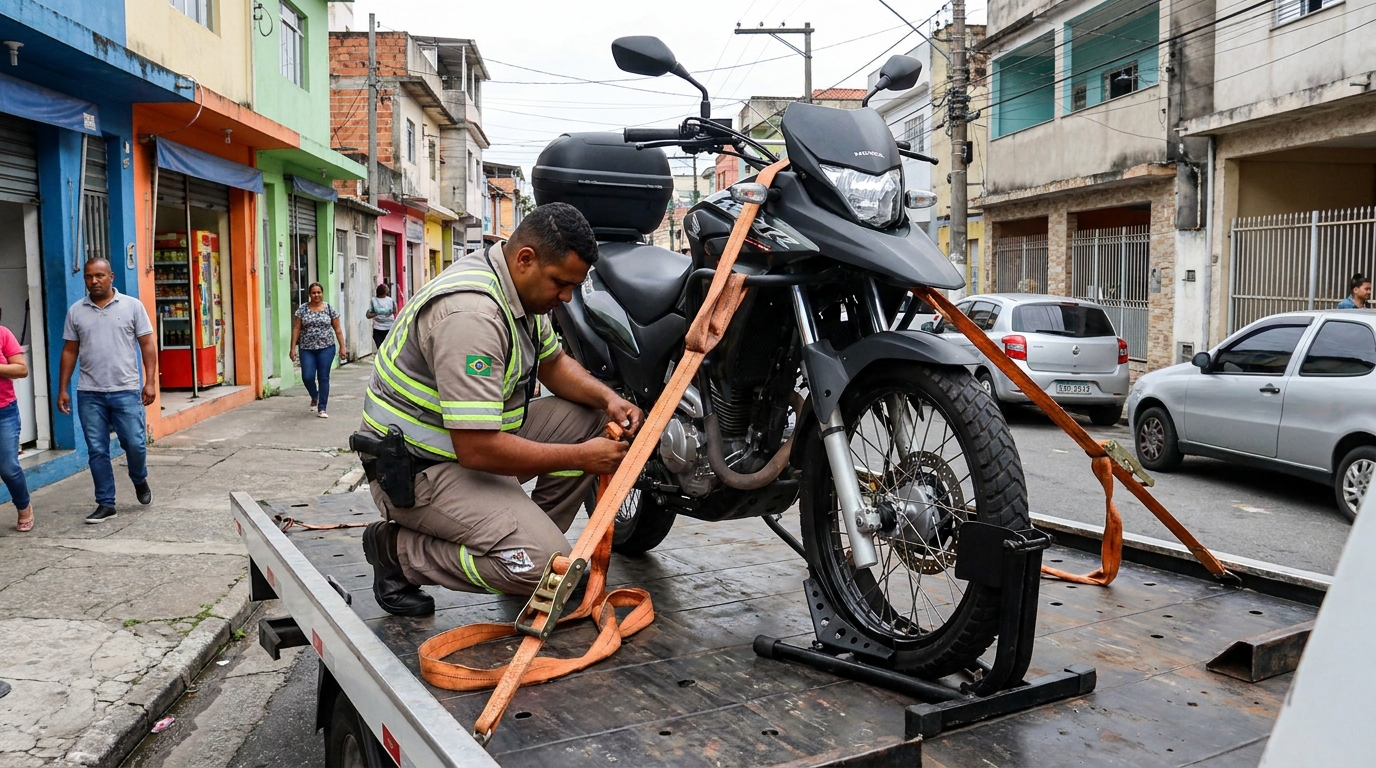 Transporte de Motocicleta em Cotia‑SP